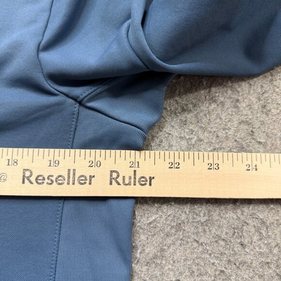 Greyson Siasconset 1/4 Zip Pullover Men M Blue Golf Performance Nylon Stretch - Picture 11 of 15